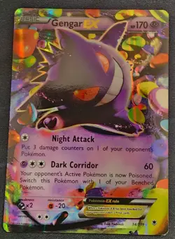 GENGAR EX #34/119 - Phantom Forces Ultra Rare - Pokemon TCG - Image 1