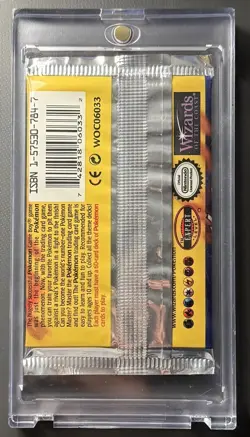 Pokemon TCG 1999 Base Set Unlimited Booster Pack Charizard Art WOTC Sealed - Image 2