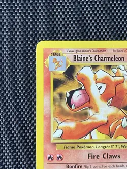 Blaine's Charmeleon 31/132 Gym Challenge Regular Uncommon Pokemon LP/NM - Image 2