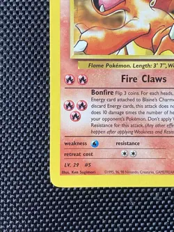 Blaine's Charmeleon 31/132 Gym Challenge Regular Uncommon Pokemon LP/NM - Image 5