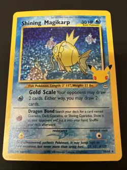 Pokemon Shining Magikarp 66/64 Holo Celebrations Classic Collection NM - Image 1
