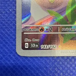 Pokemon Bulbasaur Full Art Illustration Rare Holo 143/142 Sv07: Stellar Crown - Image 5