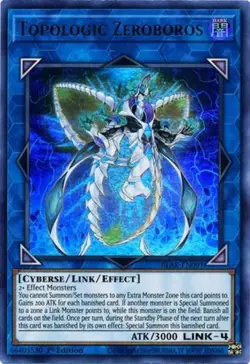 Yugioh! Topologic Zeroboros - BLAR-EN091 - Ultra Rare - 1st Edition Near Mint, E - Image 1