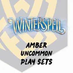 Disney Lorcana Winterspell Amber Uncommon Play Sets - Image 1