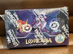 Disney Lorcana Factory Sealed Ursula's Return Booster Box Brand New English Set - Image 1