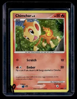 Chimchar DP02 Diamond and Pearl Promos hP English Pokemon Card - Image 1