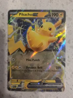 Pikachu ex 063/193 Double Rare Paldea Evolved Pokemon Card NM +🎁 - Image 1