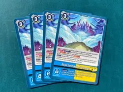 Abyss Sanctuary: Throne Room BT24-090 Playset Time Stranger Digimon Card Game x4 - Image 1