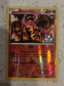 Volcanion 25/114 Pokemon TCG League Promo Card LP +🎁 - Image 1