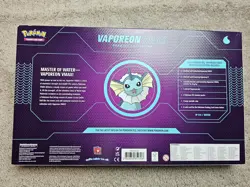 Pokemon Vaporeon VMAX Premium Collection Box New Sealed 2021 Pin Cards - Image 2