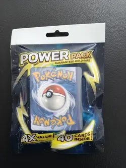 Pokemon Cards Rare Power Pack Guaranteed Powerful Holo Rare 40 cards in the pack - Image 1