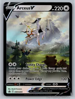 Arceus V Promo SWSH: Sword & Shield Promo Cards SWSH204 NM - Image 1