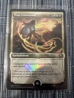 True Conviction - Signature Spellbook: Gideon - FOIL - MP - MTG - Image 1