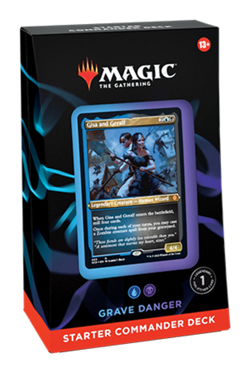 Magic the Gathering : Evergreen Starter Commander Decks 2022 Grave Danger (Blue- 195166134536 - Image 1