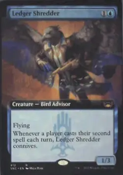 Ledger Shredder (Extended Art) - Streets of New Capenna: #412 Nm C278 - Image 1