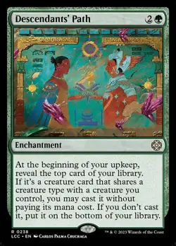 Mint/Near-Mint, English - 1 x MTG Descendants' Path Commander: The Lost Caverns - Image 1