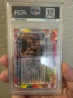 PSA 10 GEM MINT 1999 TOPPS POKEMON MOVIE EDITION CONSCIOUS CONGRATULATIONS #3 - Image 2