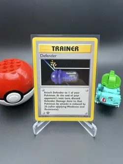 Pokemon 1st Edition Base Set Shadowless Defender 80/102 - Image 1