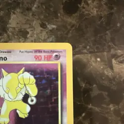 Pokemon TCG Hypno Fossil 8/62 Unlimited Holo Rare 1999 90 HP Stage 1 English LP - Image 4