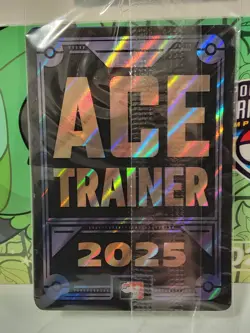 Pokemon TCG Celebratory Fanfare 2025 Ace Trainer Reward Black Star Promo Sealed - Image 2