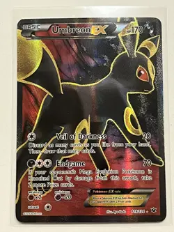 Pokemon Umbreon EX (Full Art) 119/124 Fates Collide - Image 1