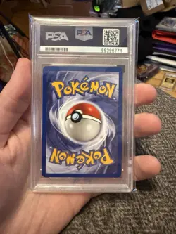 First Edition 2000 Pokemon Rocket 35/82 Dark Flareon PSA Mint 9 Non Holo - Image 2