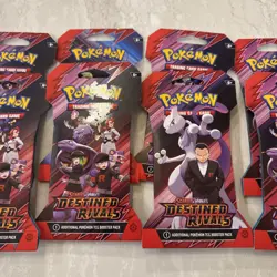 Pokemon TCG - Destined Rivals : Sleeved Booster Packs Lot of 14 Sealed - Image 4