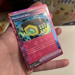 Pokemon TCG Maximum Belt 154/162 S&V Temporal Forces Ace Spec - Image 3