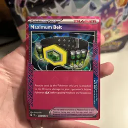 Pokemon TCG Maximum Belt 154/162 S&V Temporal Forces Ace Spec - Image 4