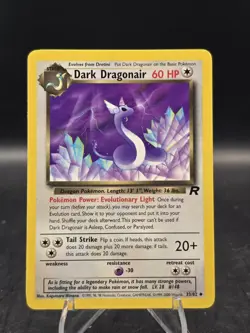 Pokemon TCG Dark Dragonair 33/82 Team Rocket Regular Unlimited Uncommon NM - Image 1