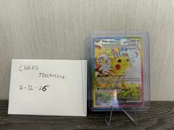 Pokemon TCG Pikachu EX 238/191 Special Illustration Rare Surging Sparks - NM - Image 1