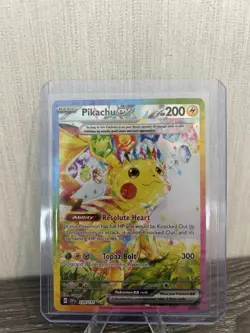 Pokemon TCG Pikachu EX 238/191 Special Illustration Rare Surging Sparks - NM - Image 3