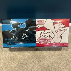 🔥⚡Pokemon Center ETB BLACK Bolt and WHITE Flare Elite Trainer Box SEALED📦✅ - Image 1