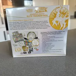 Pokemon Center TCG Brilliant Stars Elite Trainer Box ETB Factory Sealed - Image 2