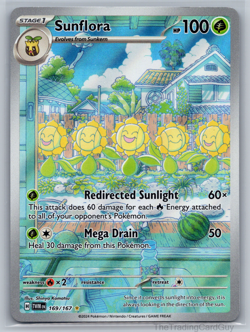 Sunflora 169/167 - Twilight Masquerade Illustration Rare - Pokemon TCG - NM - Image 1