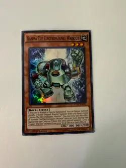 Yugioh - Gamma the Electromagnet Warrior - Super - 1st - SDMY-EN003 - NM - Image 1