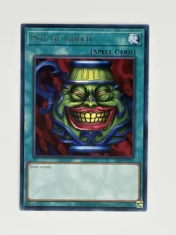 Pot of Greed LOB-EN119 The Legend Of Blue Eyes White Dragon Unlimited NM X3 - Image 2