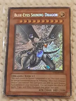 Yu-Gi-Oh! RP02-EN096 Retro Pack 2 Blue-Eyes Shining Dragon 1996 HP Please Read - Image 1