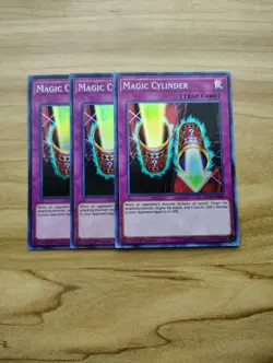 Yu-Gi-Oh! - Magic Cylinder 3X - Super Rare / Holo - Full Playset - Image 1