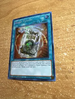 🔥Yugioh MP22-EN163 Ready Fusion PRISMATIC SECRET RARE 1ST EDITION - Image 4