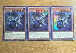 🔥 3x Yugioh GFP2-EN113 Doomking Balerdroch ULTRA RARE NM 1ST EDITION PLAYSET - Image 1