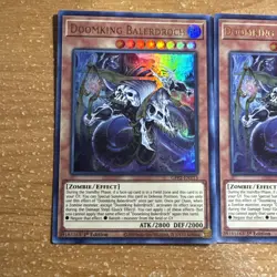 🔥 3x Yugioh GFP2-EN113 Doomking Balerdroch ULTRA RARE NM 1ST EDITION PLAYSET - Image 2