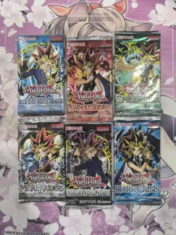 Yugioh Legend of Blue Eyes White Dragon + MRD + SRL + PSV + IOC + DCR 6 Pack Set - Image 1