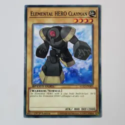 (3x) Elemental HERO Clayman - SGX2-ENA03 - NM - Common - 1st ed - Yugioh - Image 1