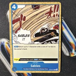 One Piece TCG - Sables - ST03-015 - Starter Deck 3: Seven Warlords of the Sea NM - Image 1