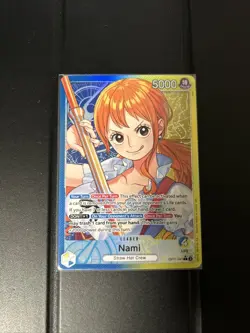 Nami Alt Art Leader - A Fist Of Divine Speed #OP11-041 L One Piece TCG - Image 1