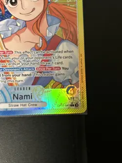 Nami Alt Art Leader - A Fist Of Divine Speed #OP11-041 L One Piece TCG - Image 5