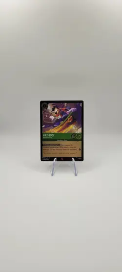 Disney Lorcana TCG: Max Goof - Rebellious Teen 75/204 Cold Foil Card NM - Image 2