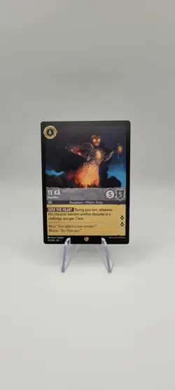Disney Lorcana TCG: Te Ka Heartless 192/204 Legendary-The First Chapter NM - Image 1