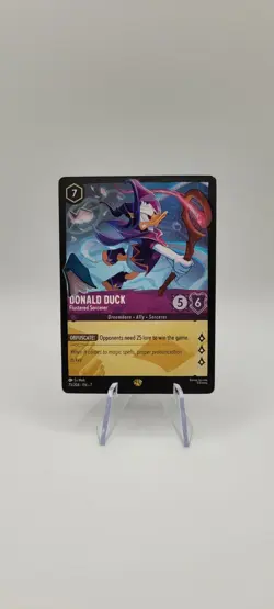 Disney Lorcana TCG: Donald Duck - Flustered Sorcerer 73/204 - NON FOIL Card NM - Image 1